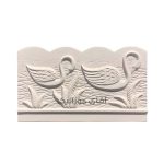 جدول دور باغچه ای اردک 30*50 سفید