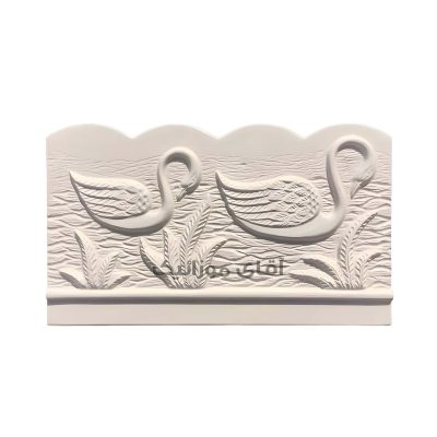 جدول دور باغچه ای اردک 30*50 سفید