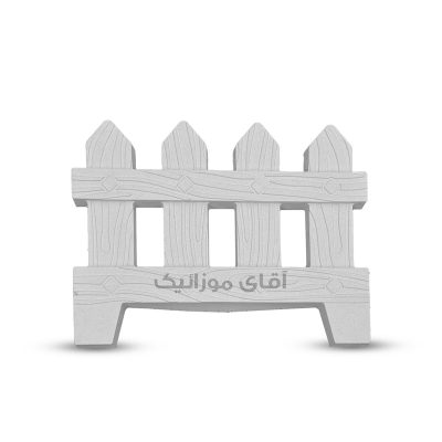 نرده دور باغچه ای راش 60*40