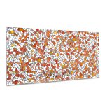 موزاییک واش بتن سابخورده 60*30 سفید قرمز