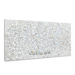 موزاییک واش بتن سابخورده 60*30 سفید