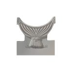 جدول دور باغچه ای پاپیون دار 50*30 طوسی