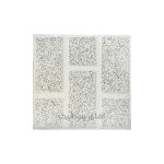 موزاییک پرسی حیاطی 40*40 آجری طوسی